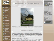 Tablet Screenshot of familienmejlby.dk